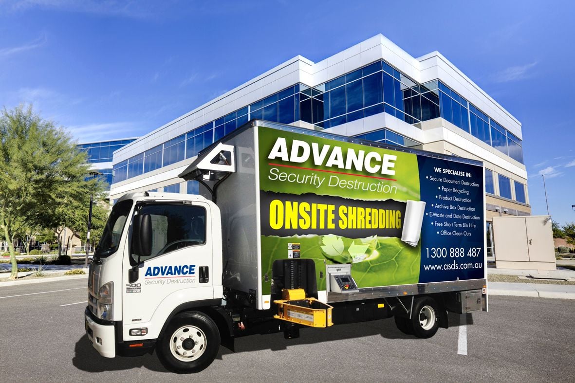 Recent Work: Advance Security Destruction Vehicle Signage