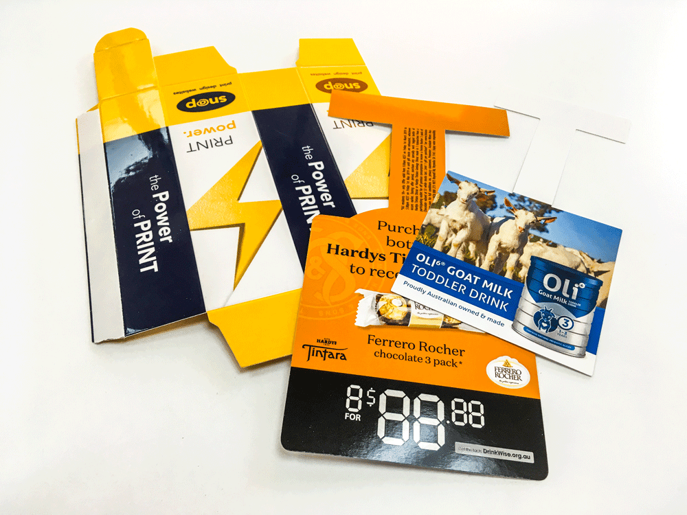 Recent Work: Wobblers & Packaging