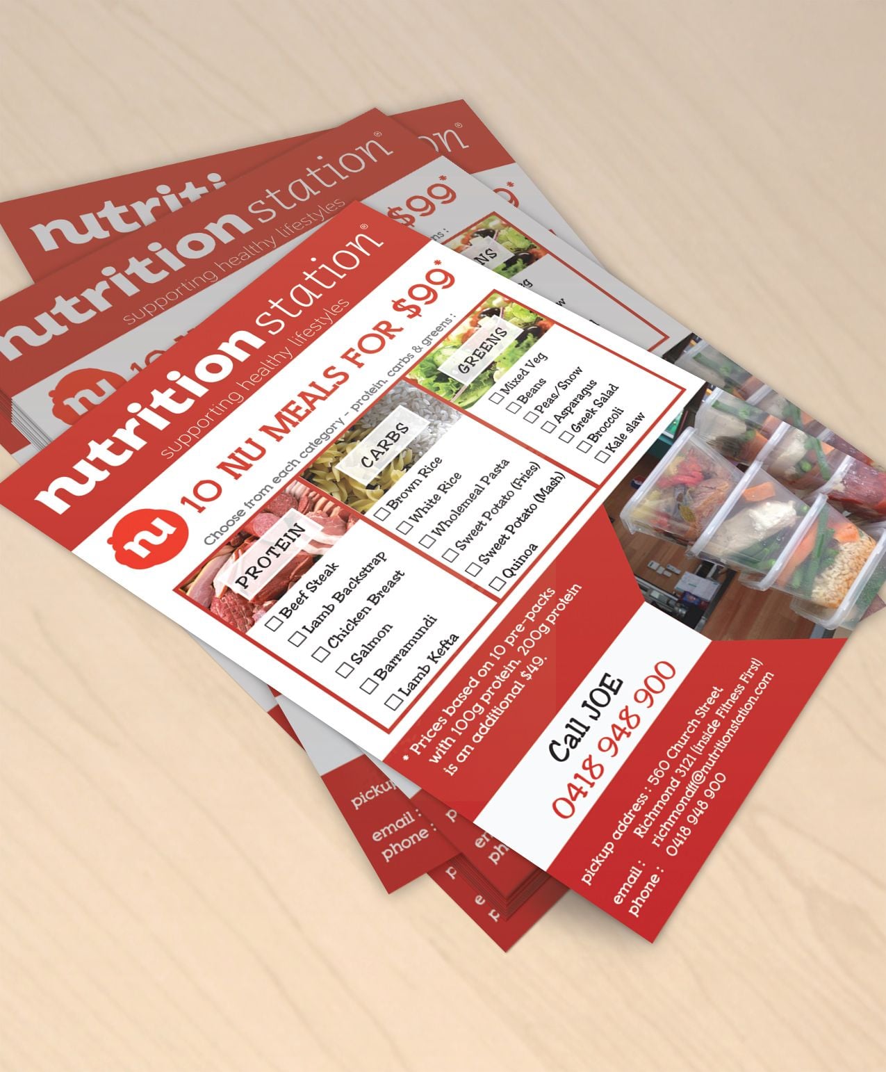 Recent Work: Nutrition Station