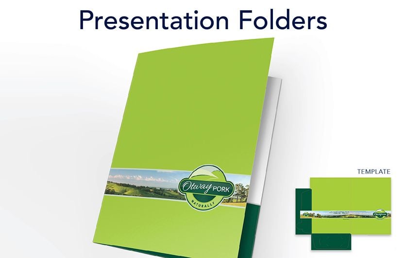 Recent Work: Presentation Folders