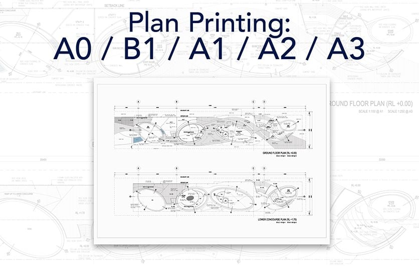 Recent Work: Plan Printing