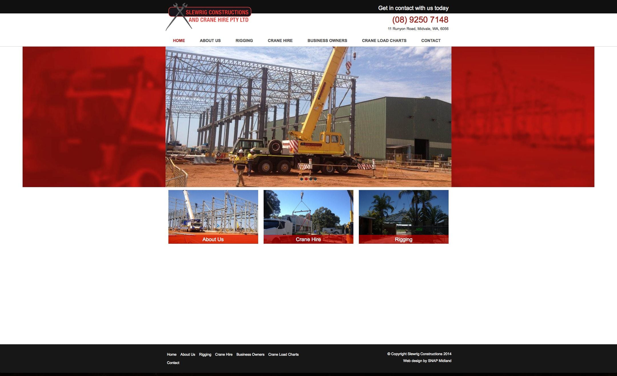 Recent Work: SlewRig Website