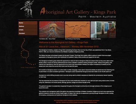 Recent Work: Aborignial Gallery