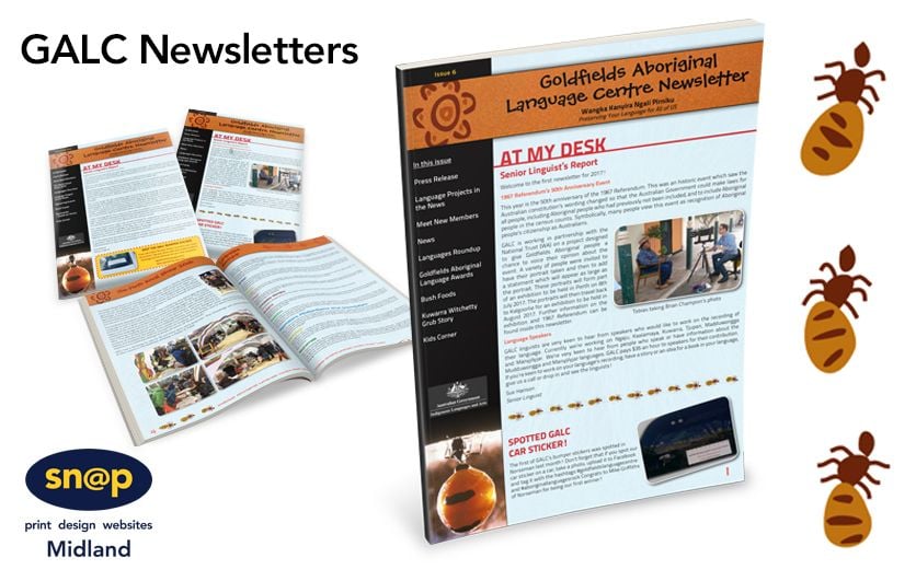 Recent Work: GALC Newsletters