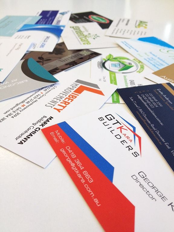 Recent Work: Business Cards