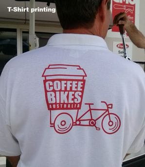 Recent Work: Coffee Bikes Australia