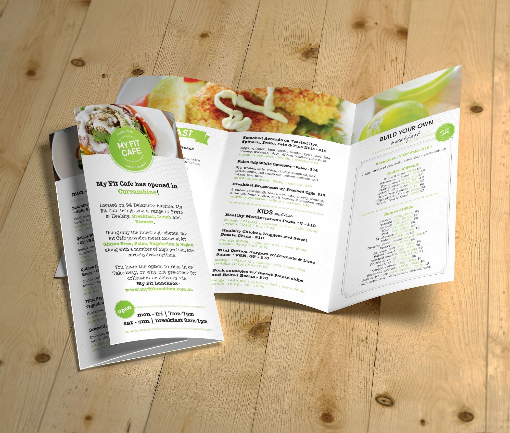 Recent Work: My Fit Cafe