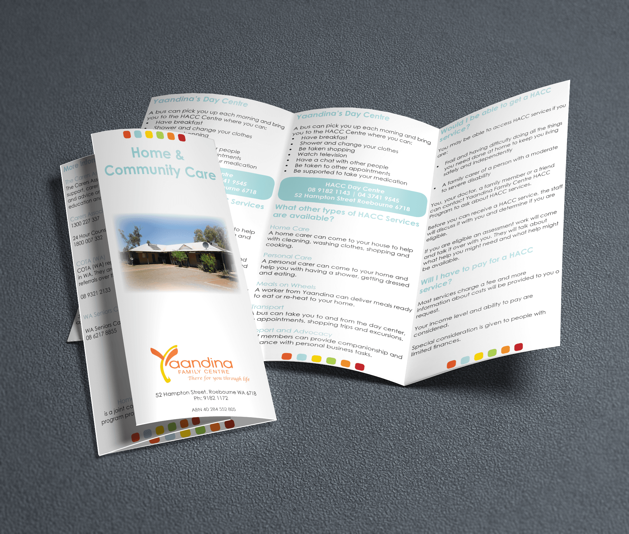 Recent Work: Yaandina Flyer
