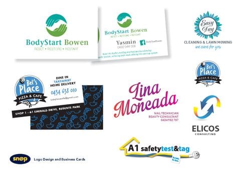 Recent Work: Logo design and business cards