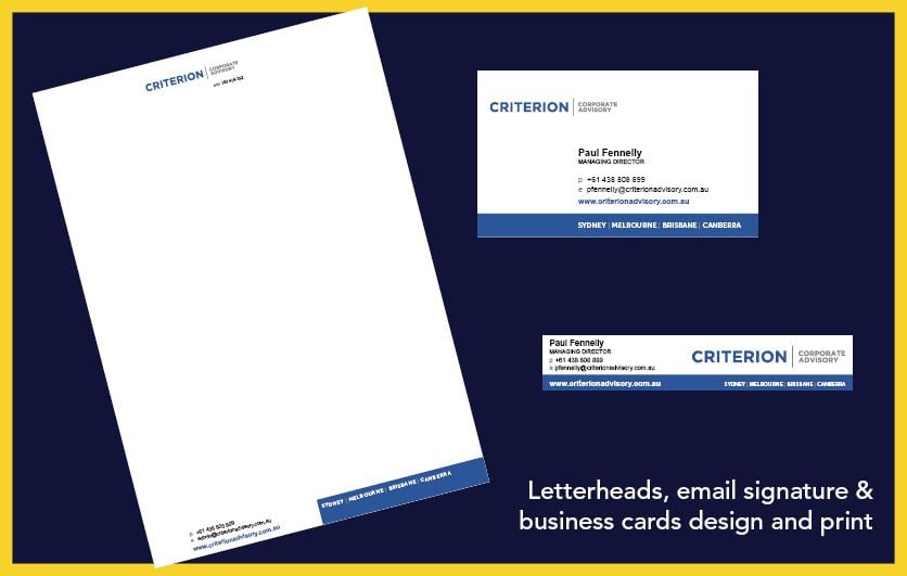 Recent Work: Criterion