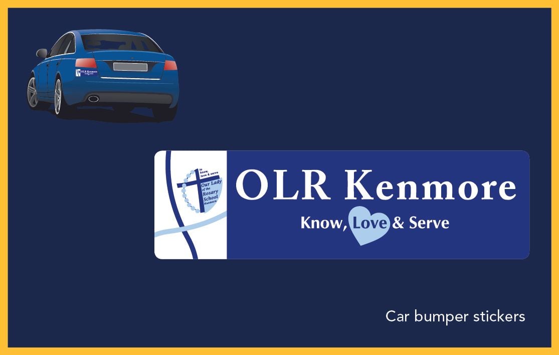 Recent Work: Car Bumper Stickers