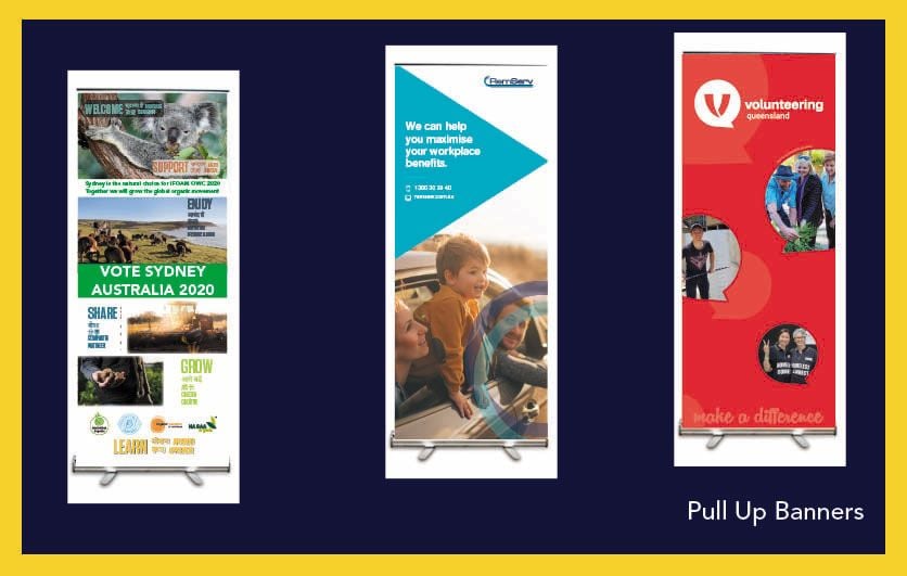 Recent Work: Pull Up Banners