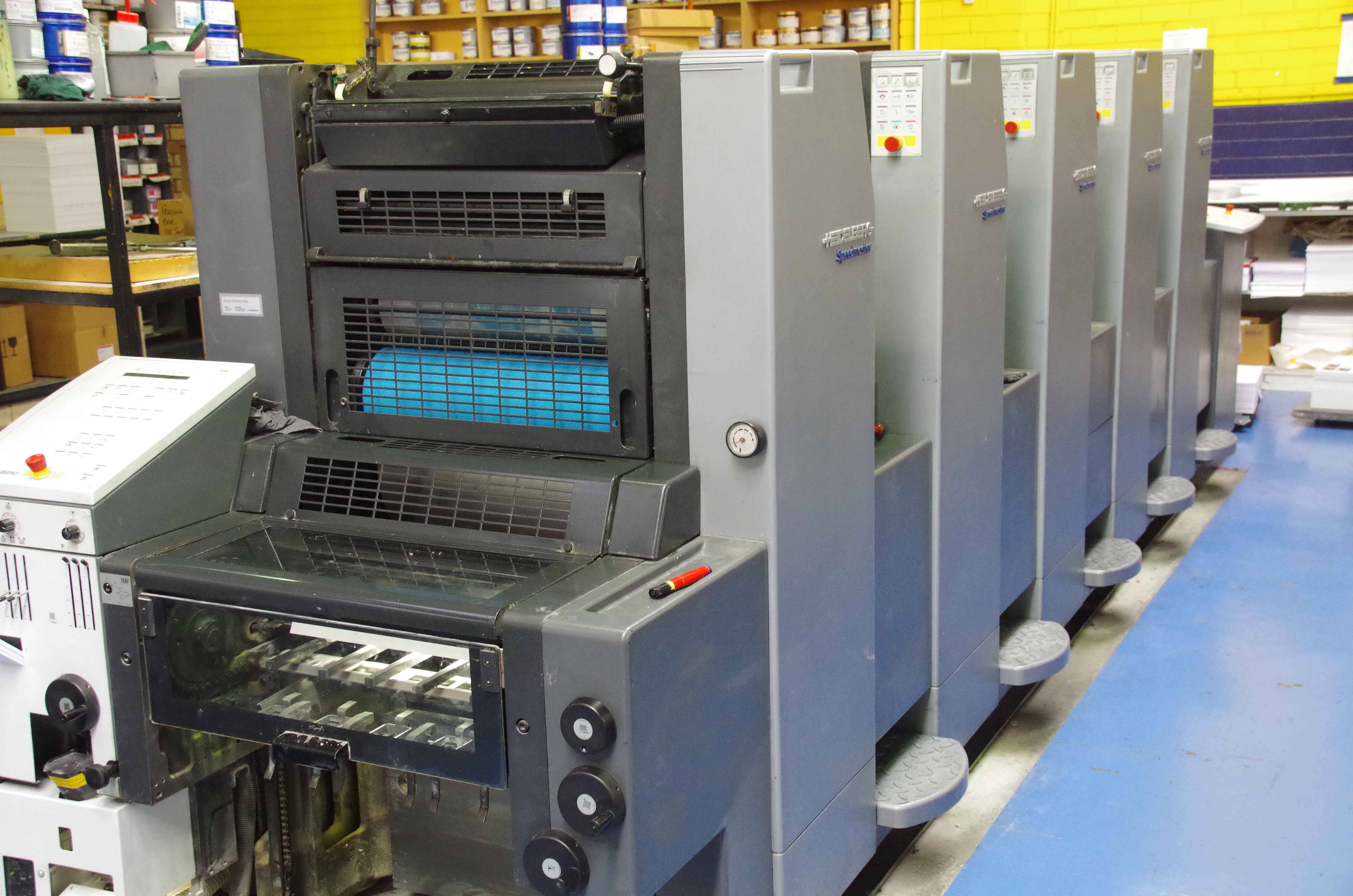 Recent Work: Offset Printing Press 5 Colour