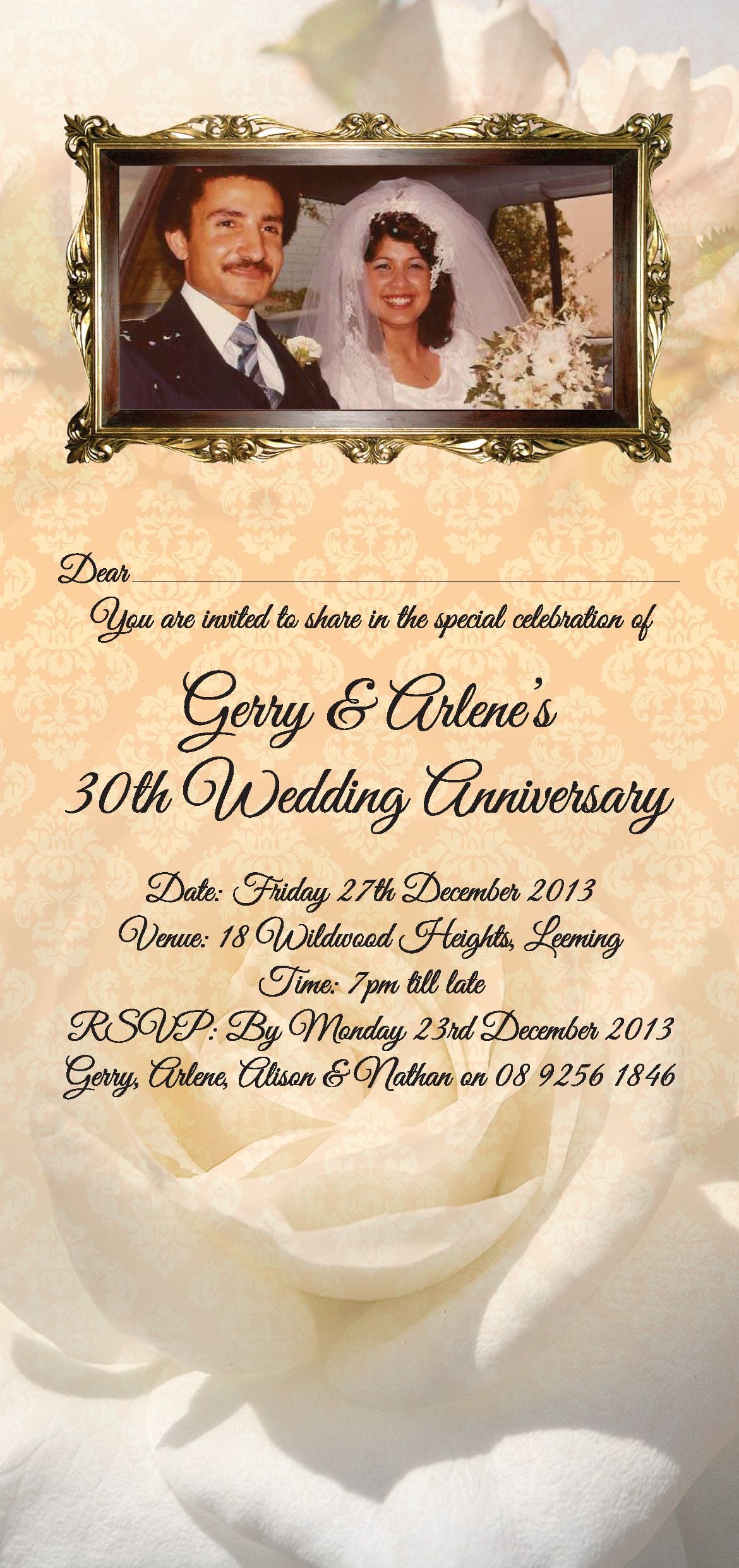 Recent Work: Invitation