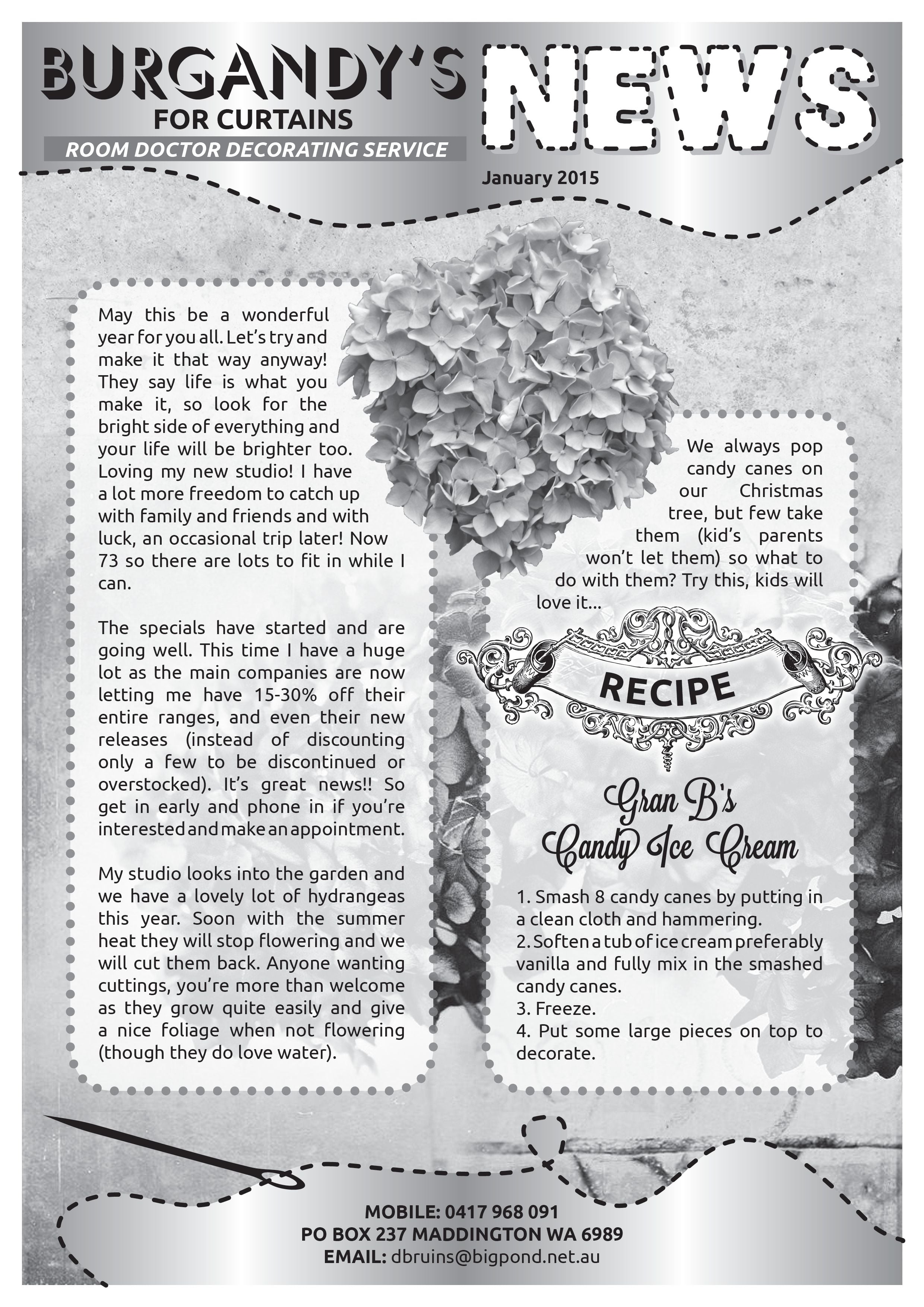 Recent Work: Newsletter