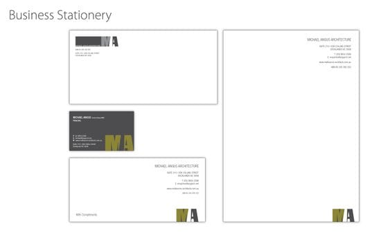 Recent Work: Business Stationery