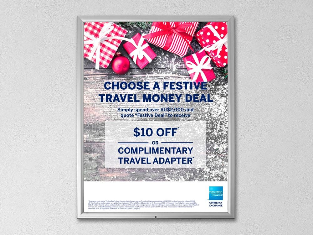 Recent Work: Poster - AMEX