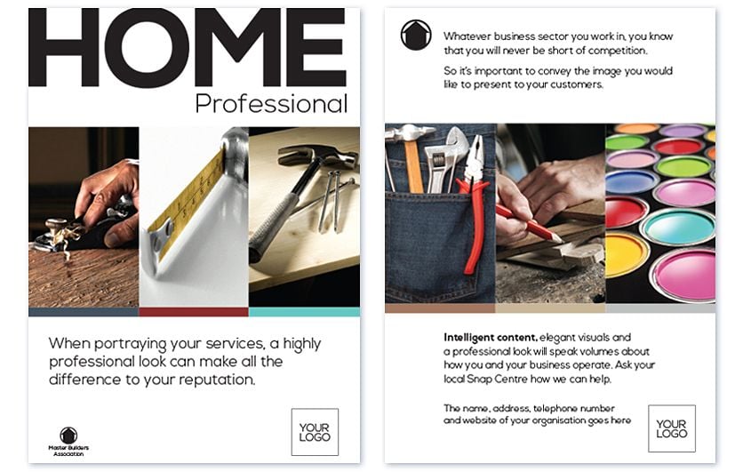 Recent Work: Brochure Home