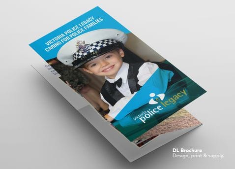 Recent Work: Victoria Police Legacy - DL Brochure