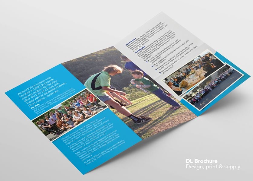 Recent Work: Victoria Police Legacy - DL Brochure