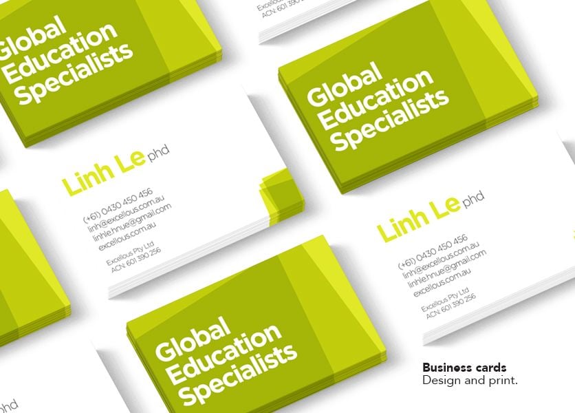 Recent Work: Business Cards