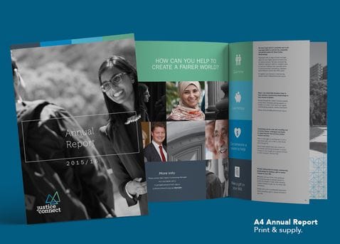 Recent Work: Justice Connect - Annual Report