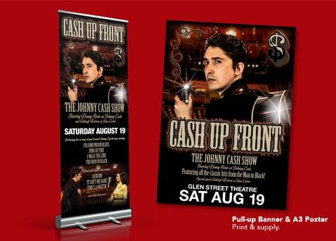 Recent Work: Robin Productions - Banner and Posters