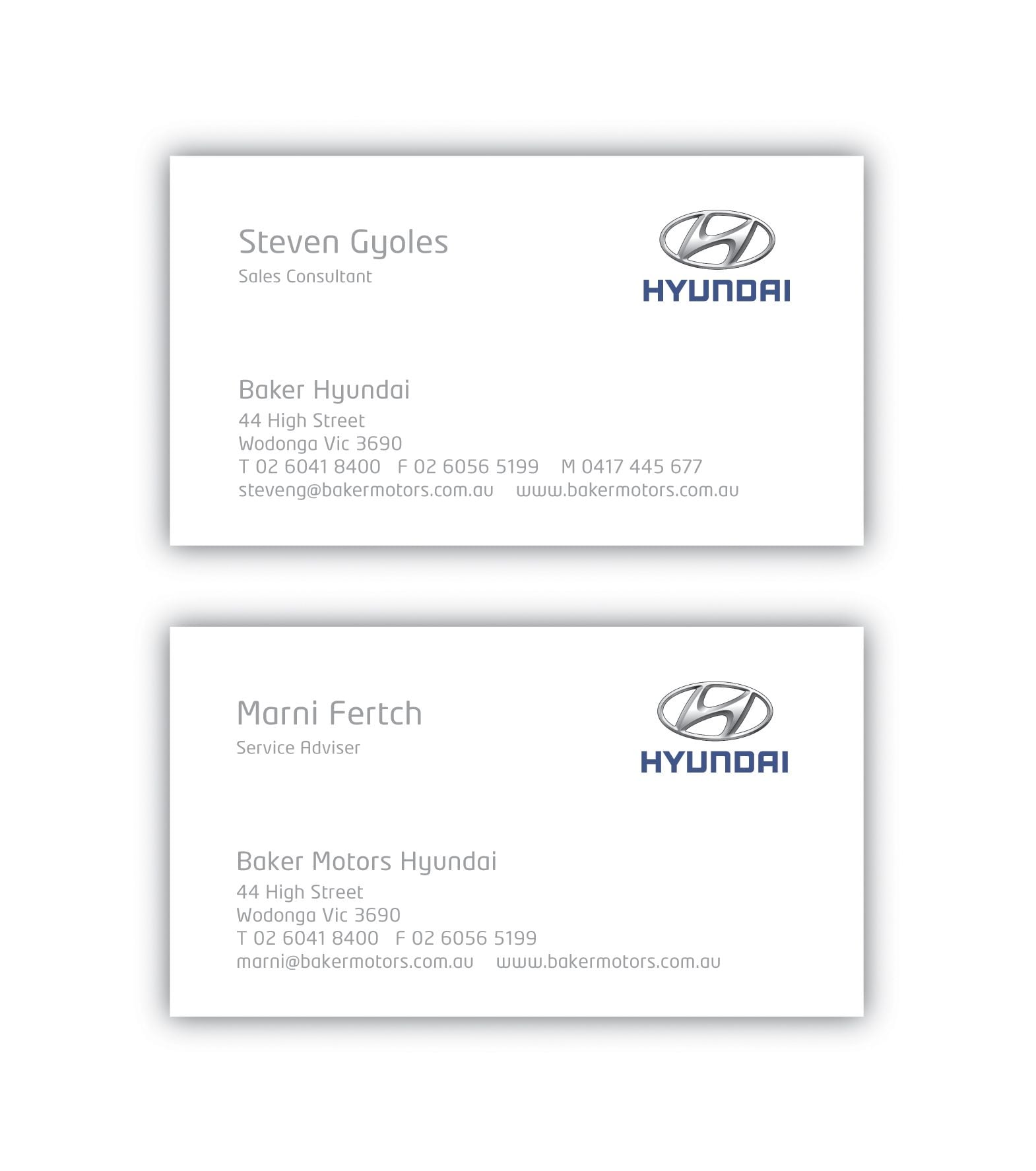 Recent Work: Hyundai