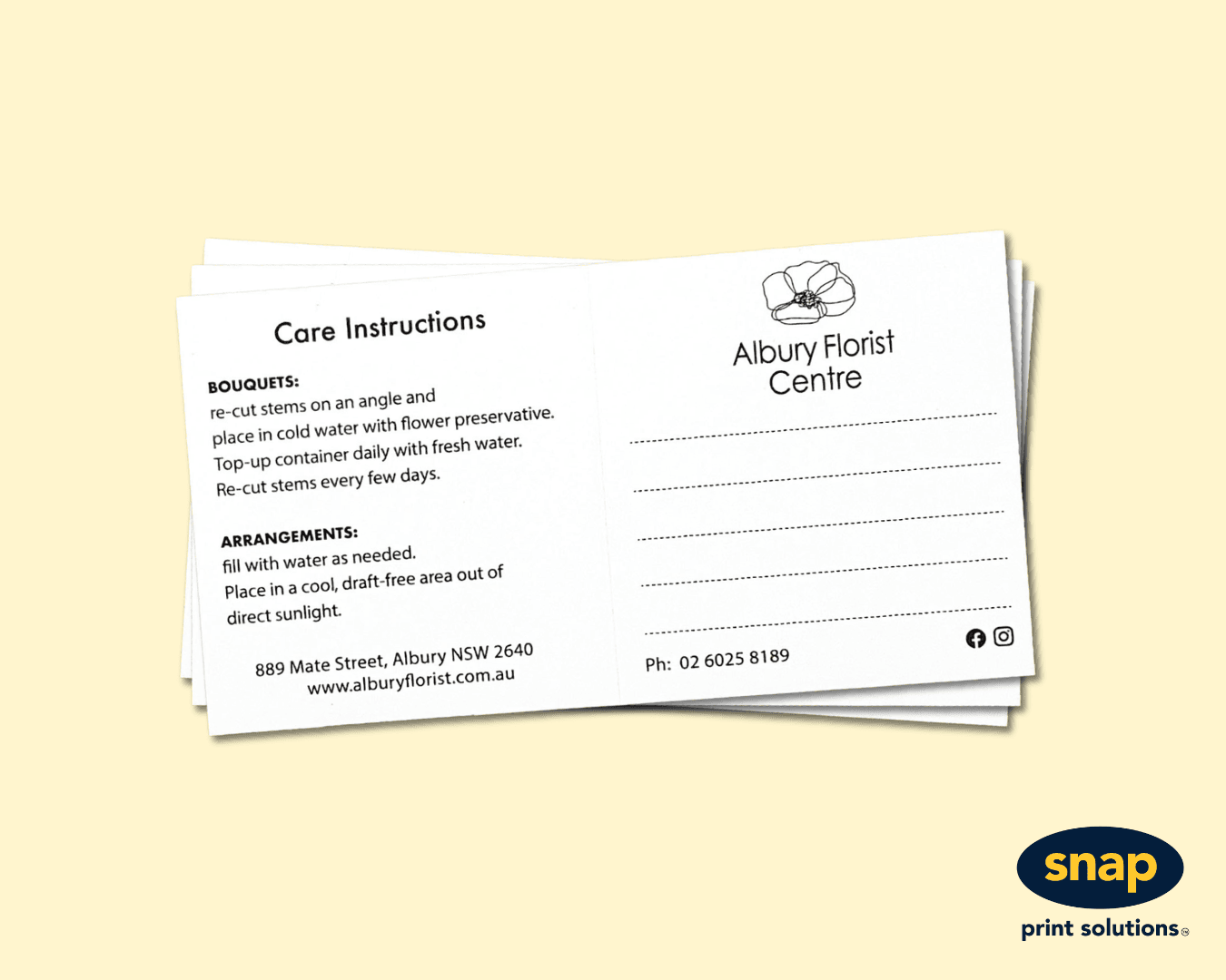 Recent Work: Albury Florist Centre