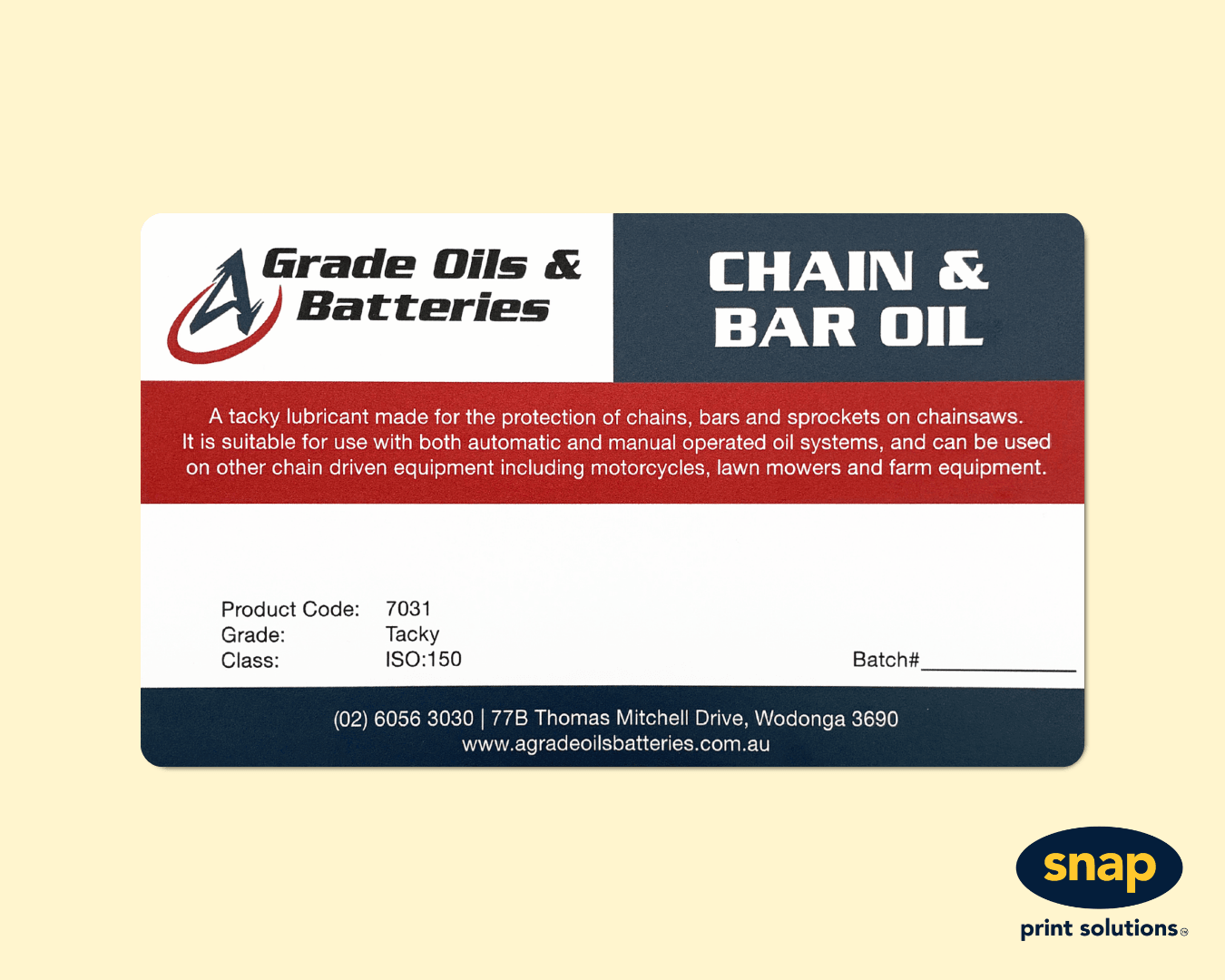 Recent Work: Grade Oils & Batteries