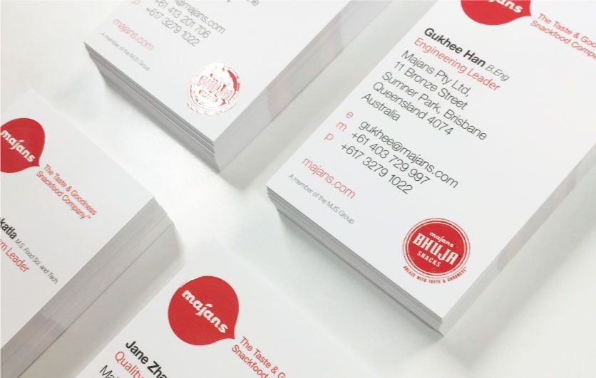 Recent Work: Business Cards
