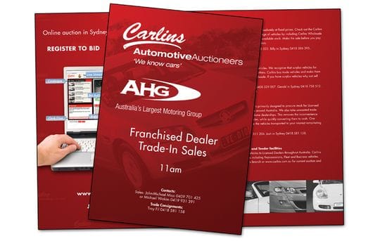 Recent Work: Carlins Booklet Covers