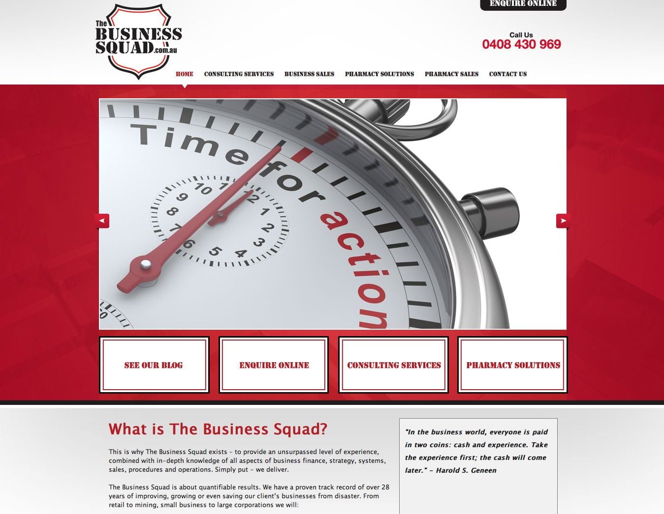 Recent Work: The Business Squad