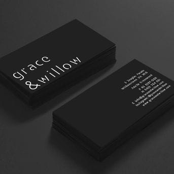 Recent Work: Business Card Design