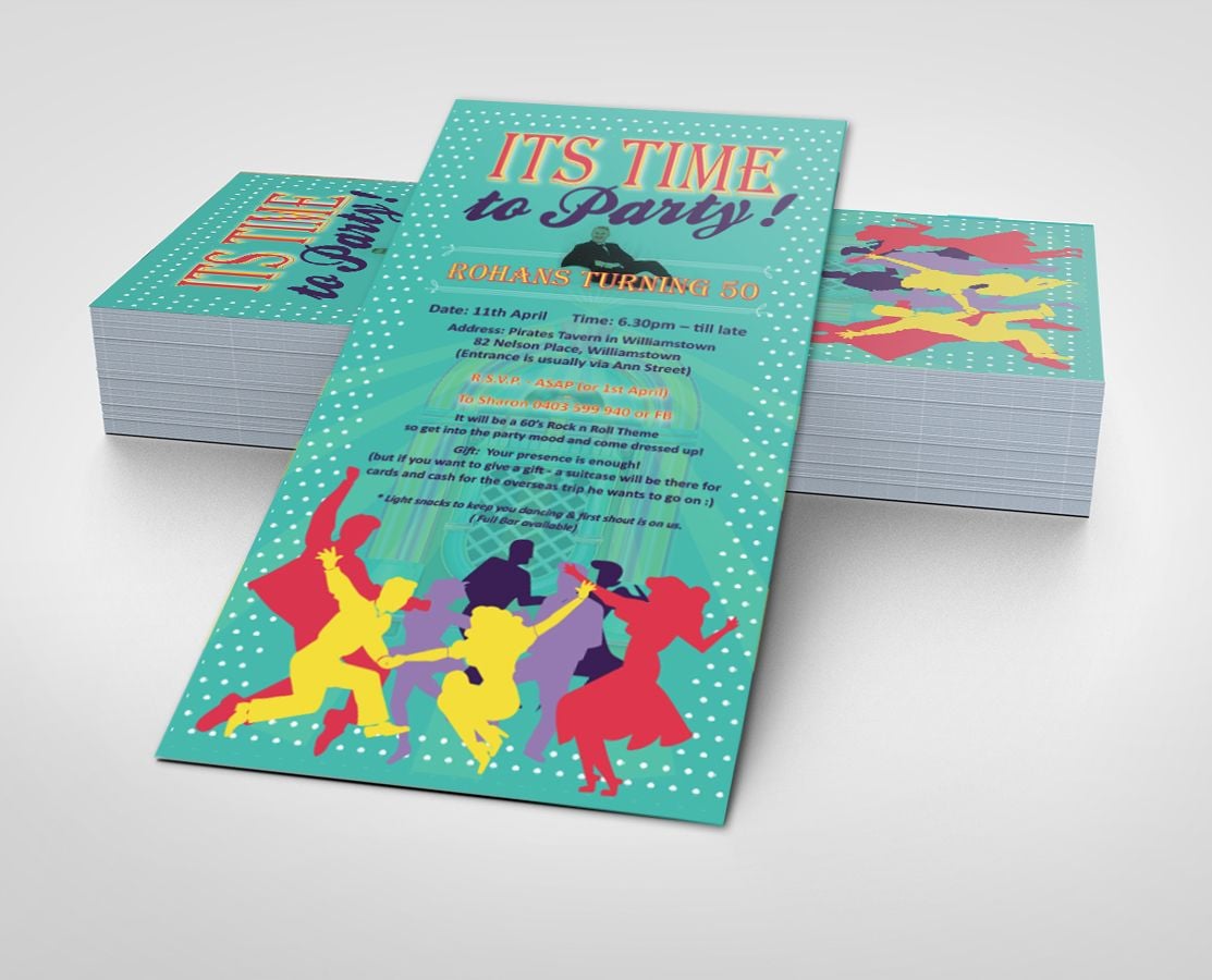 Recent Work: Invitation Design