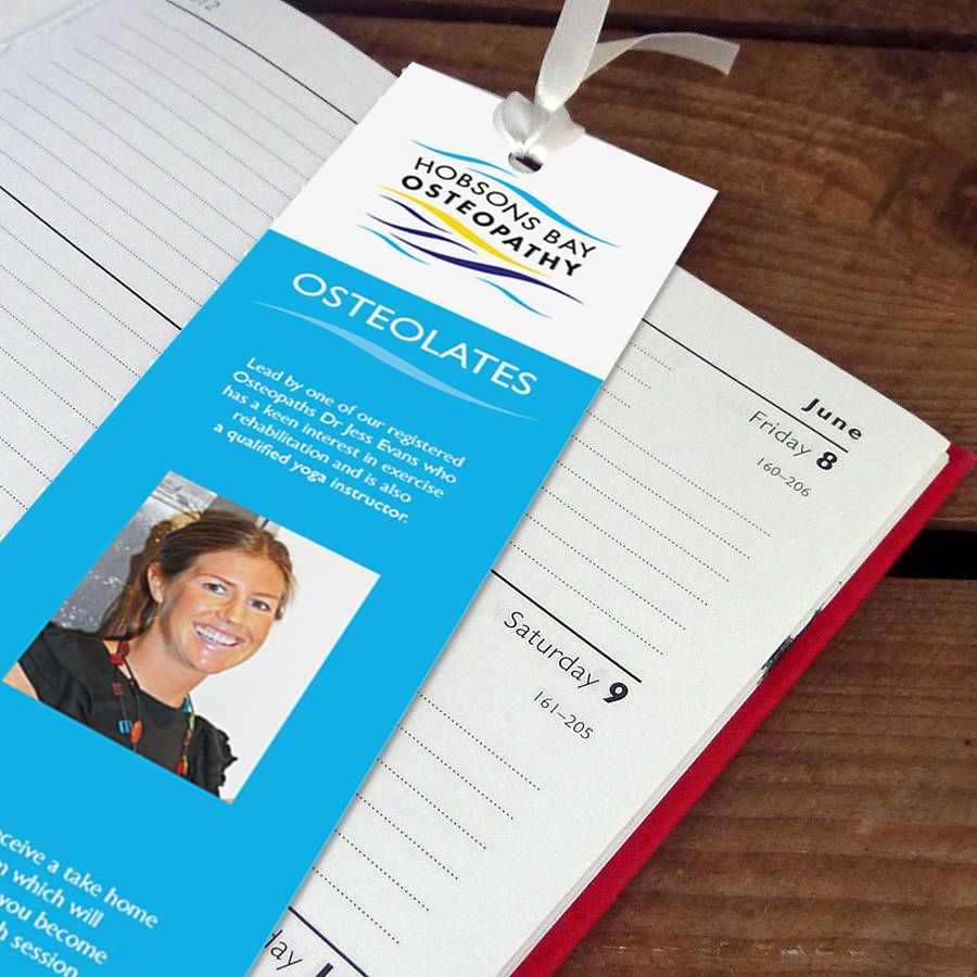 Recent Work: Promotional Bookmark