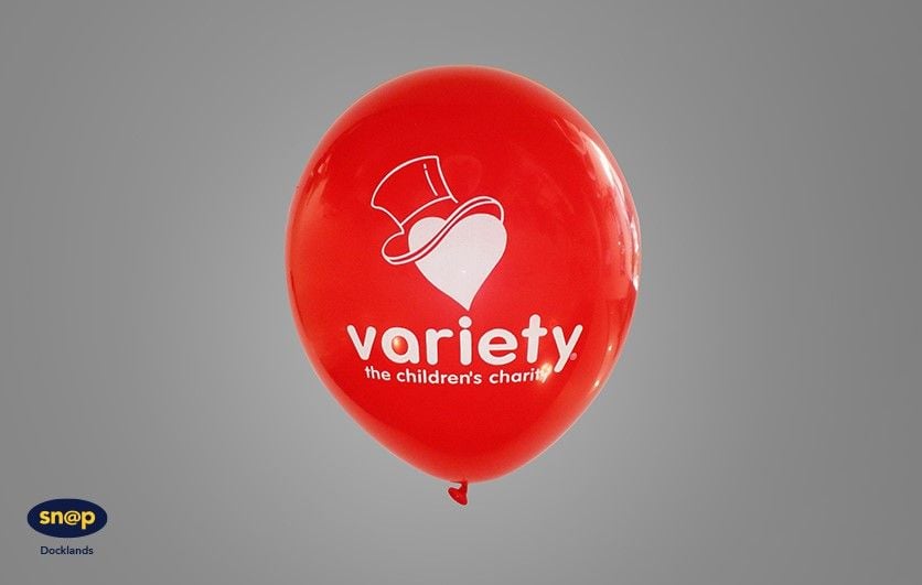 Recent Work: Balloon With Custom Logo