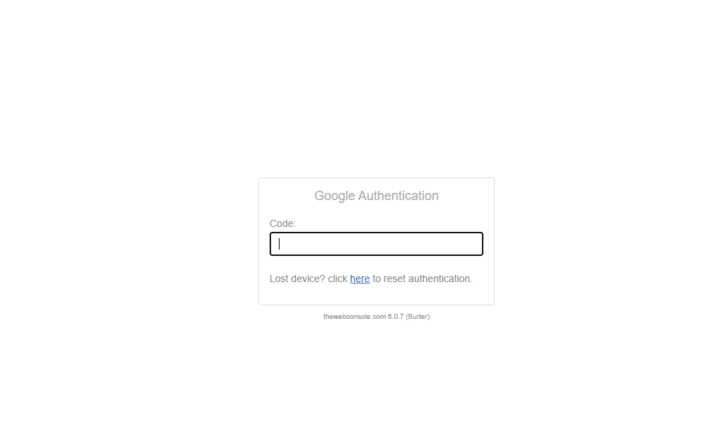 Google Auth