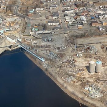 Fort Frances Mill Demolition Image -60734d8ca50d5