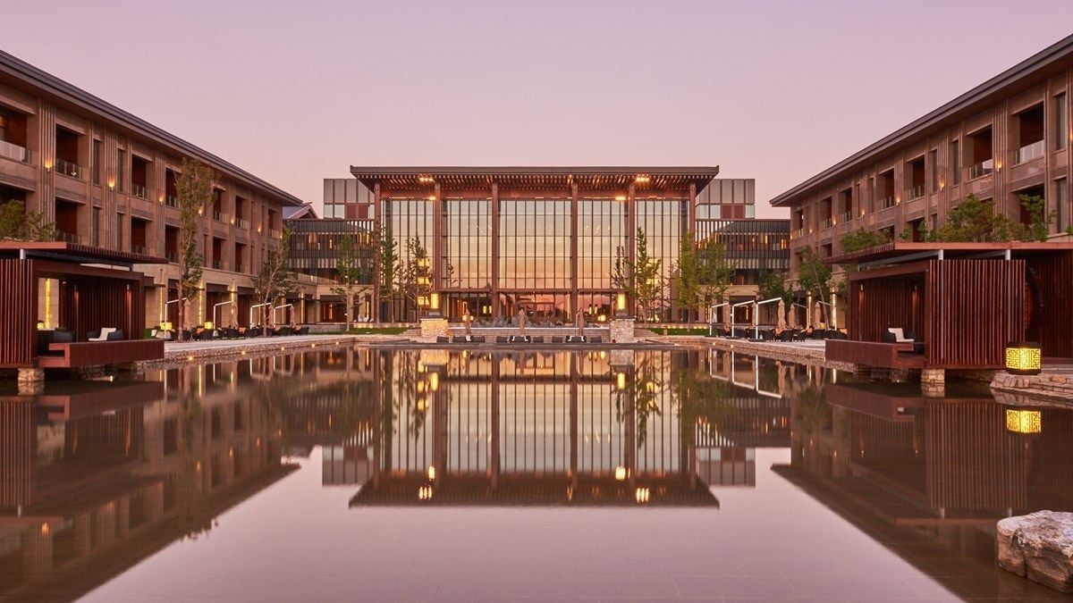 Beijing Yanqi Island Pavilion, managed by Kempinski