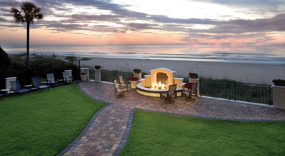 The Lodge  Club at Ponte Vedra Beach Firepit