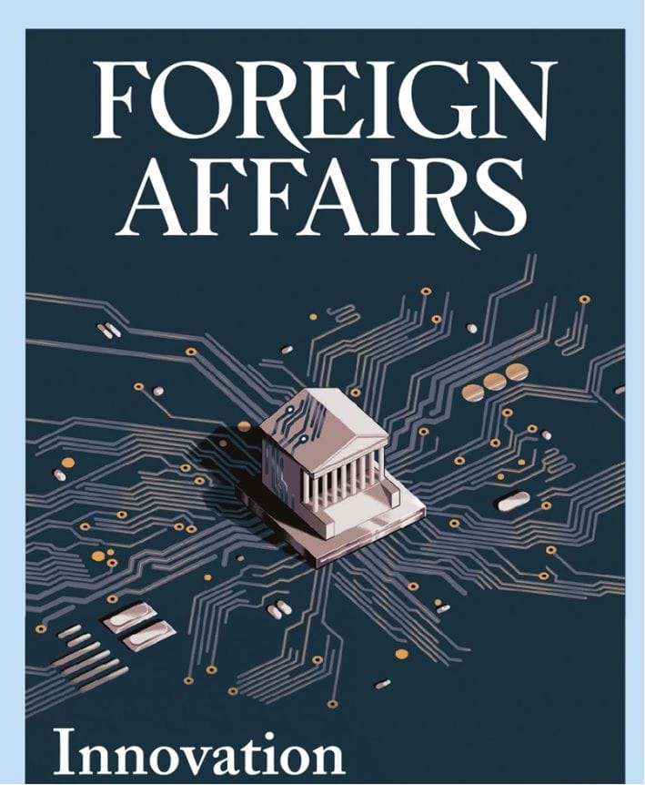 Foreign Affairs Magazine is optimistic about Australia's future and features APV.