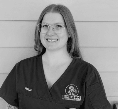 Paige, Veterinary Nurse
