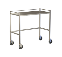 Large Instrument Trolley With Rails, Without Bottom Shelf 1000x490x900