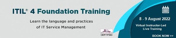 ITIL Foundation Training August