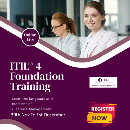 ITIL Foundation Training November 2023