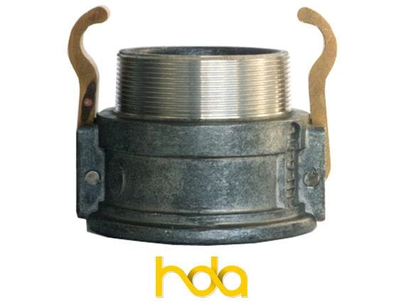 Aluminium Type-B Camlock. Female Coupler X Male Bsp Thread Aluminium Type-B Camlock. Female Coupler X Male Bsp Thread