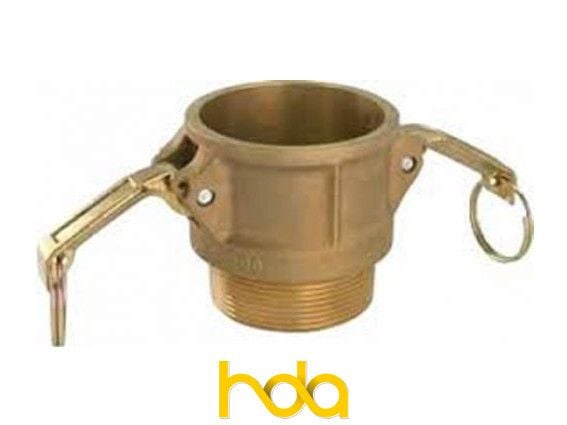 Brass Type-B Camlock. Female Coupler X Male Bsp Thread Brass Type-B Camlock. Female Coupler X Male Bsp Thread