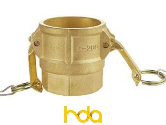 Brass Type-D Camlock. Female Coupler X Female Bsp Thread Brass Type-D Camlock. Female Coupler X Female Bsp Thread