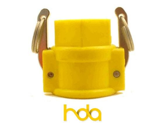 Nyglass Type-D Camlock. Female Coupler X Female Bsp Thread Nyglass Type-D Camlock. Female Coupler X Female Bsp Thread